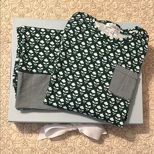 Lake Pima Crew Wide Leg Pajama Set